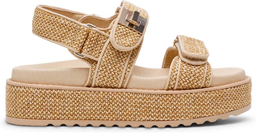 Steve Madden Bigmona Sandalen Dames Beige - Foto 6