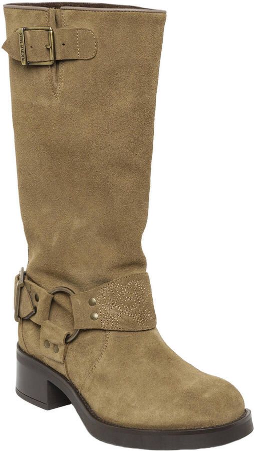 Steve Madden Bonetta suède bikerboots beige - Foto 2