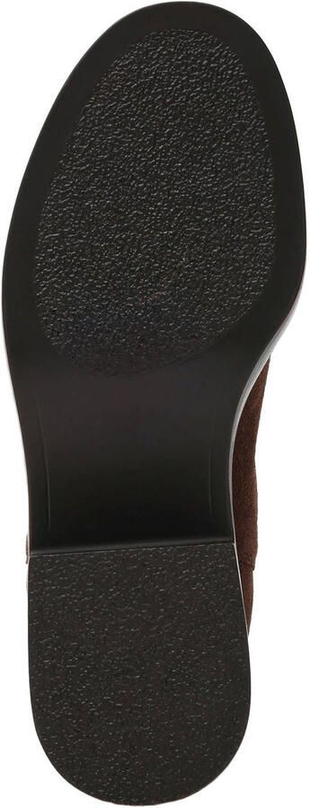 Steve Madden Charity-SM leren chelsea boots met blokhak bruin - Foto 3