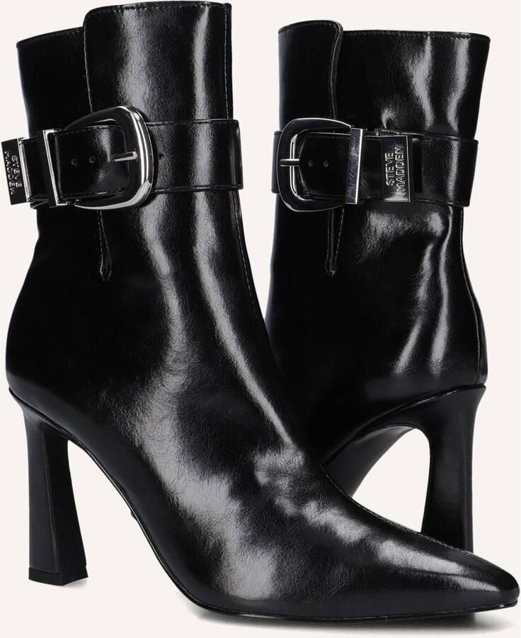 Steve Madden Stashed Enkellaarsjes Enkelboots met rits Dames Zwart - Foto 6