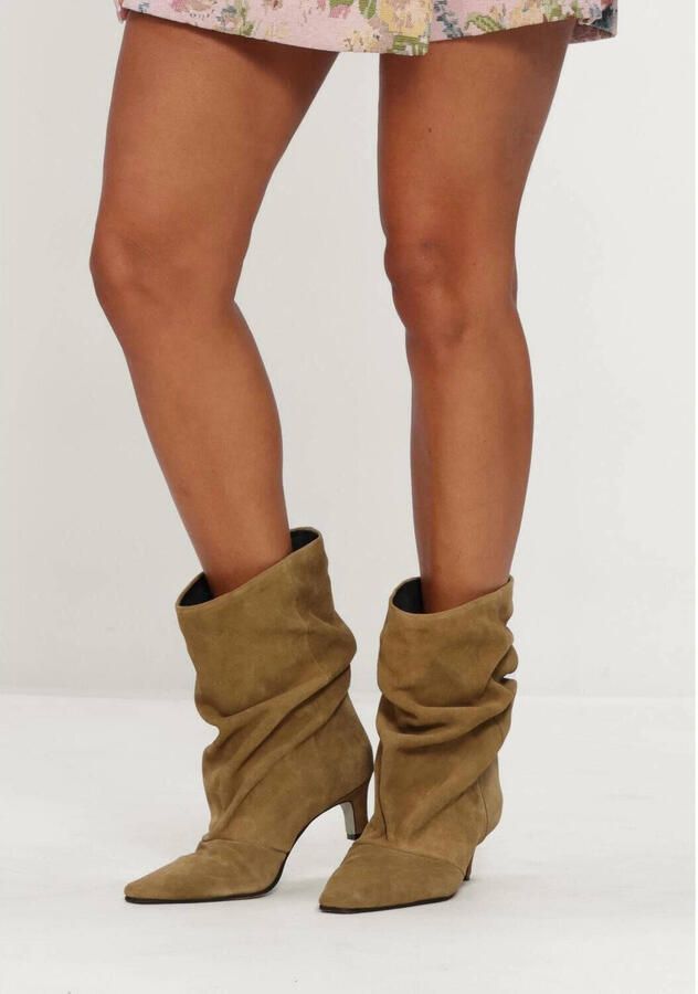 Steve Madden Vexa Enkellaarsjes Dames Camel - Foto 6