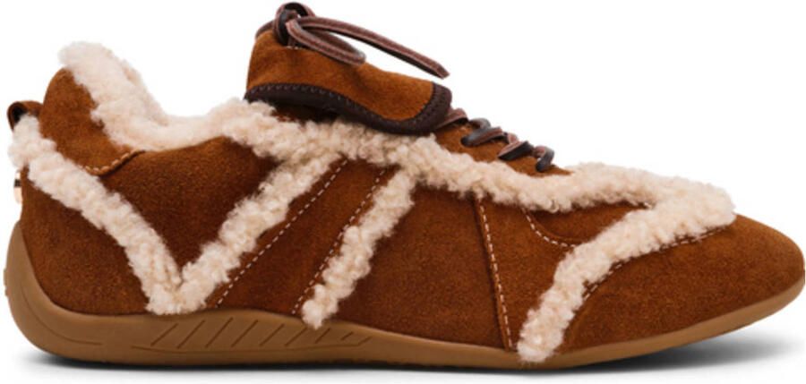 Steve Madden Freezone suède sneakers cognac