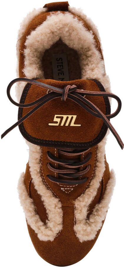 Steve Madden Freezone suède sneakers cognac - Foto 3