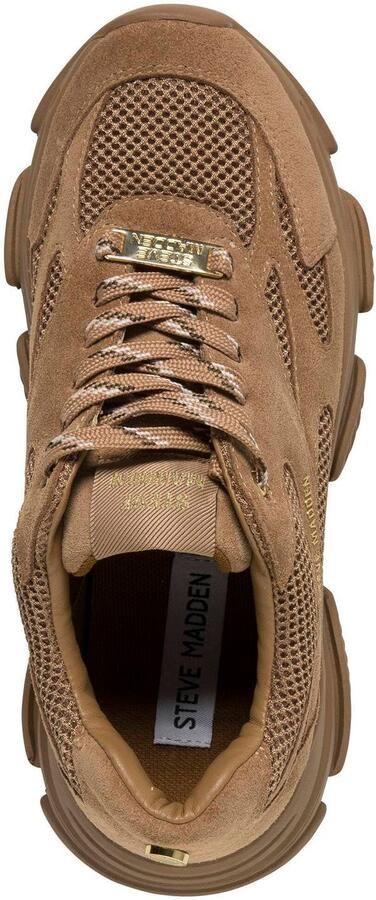 Steve Madden Front Row chunky sneakers bruin - Foto 3