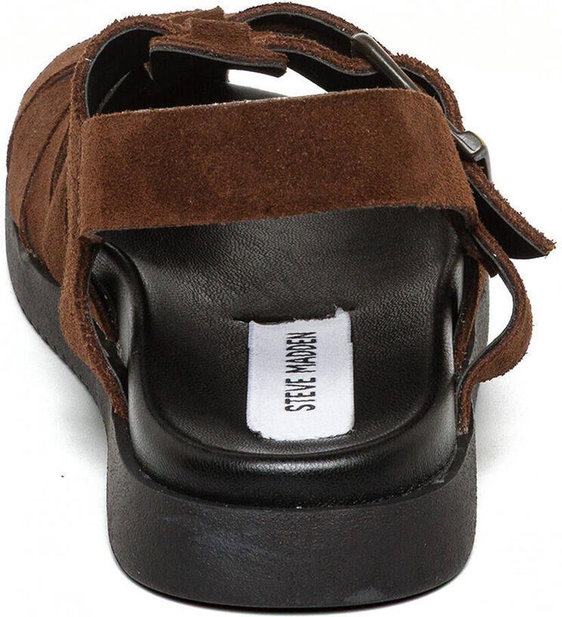 Steve Madden Jmamba suède sandalen donkerbruin - Foto 2