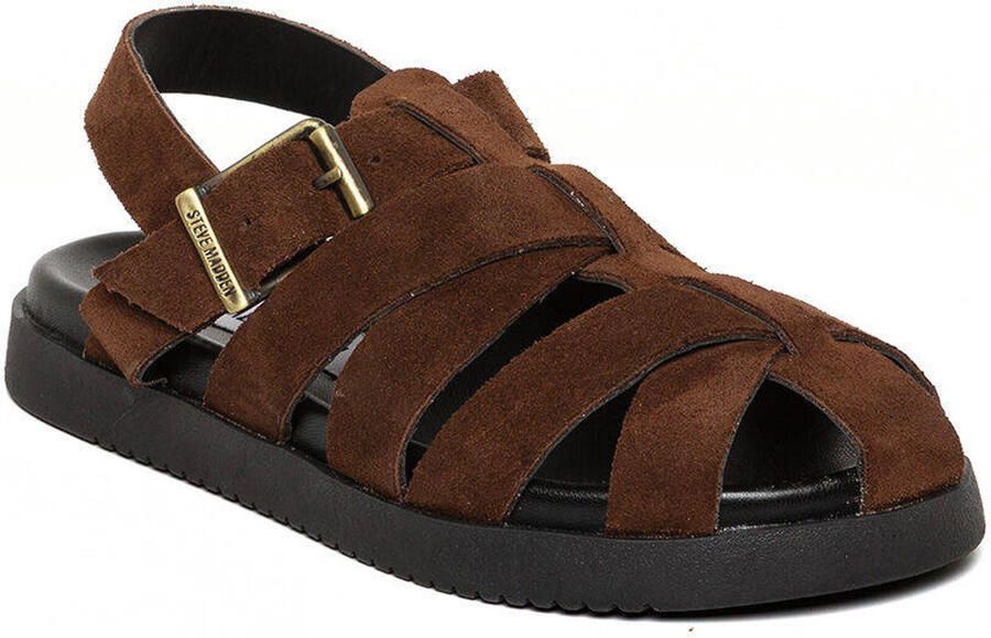 Steve Madden Jmamba suède sandalen donkerbruin - Foto 3