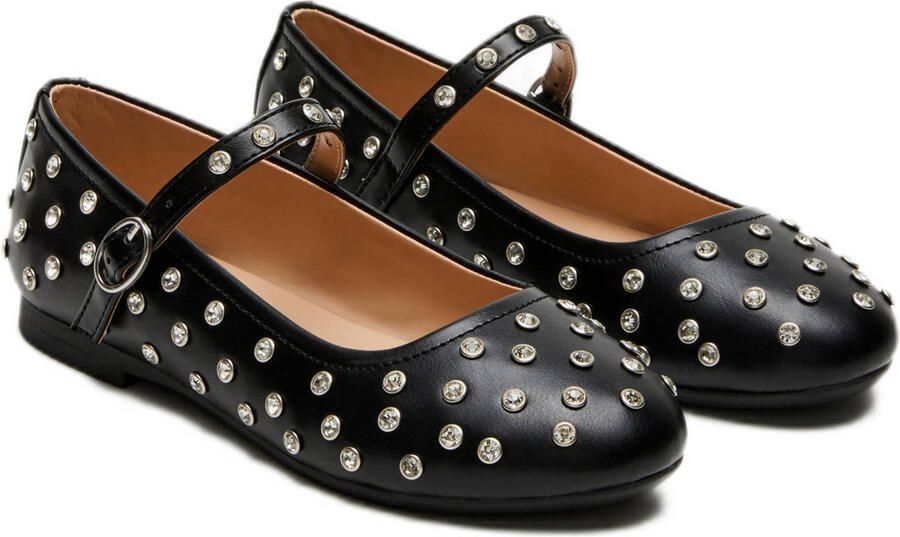 Steve Madden JVinetar ballerina's zwart met studs - Foto 2