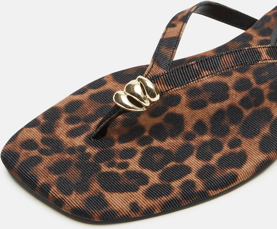 STEVE MADDEN Teenslipper 'Maliyah' cognac zwart - Foto 8