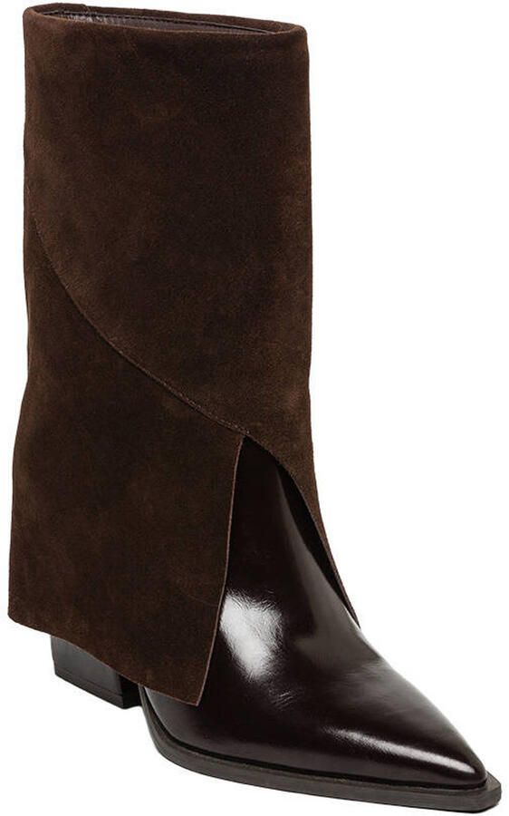 Steve Madden Mccoy leren western cowboy boots bruin - Foto 2