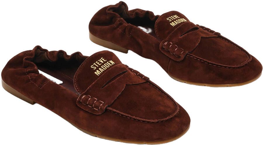 Steve Madden Newbury Mocassins Dames Instappers Bruin - Foto 8