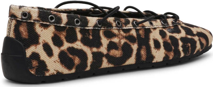 Steve Madden Pointe ballerina's met panterprint beige zwart - Foto 3