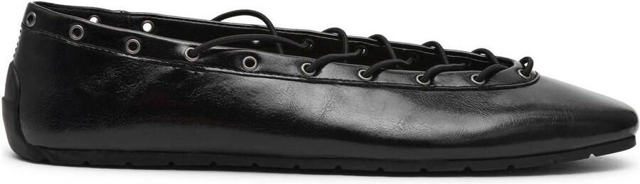 Steve Madden Pointe ballerina's zwart