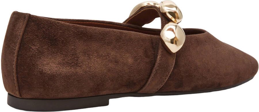 Steve Madden Poppin suède ballerina's bruin - Foto 2