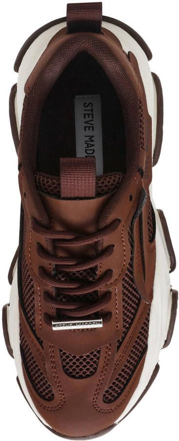 Steve Madden Possession Sneakers Laag Donkerbruin - Foto 3