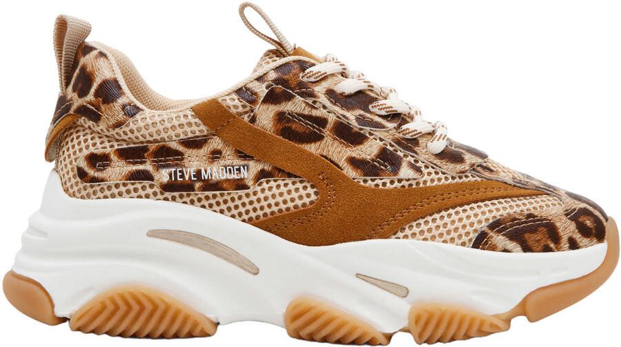 Steve Madden Possession chunky sneakers bruin panterprint