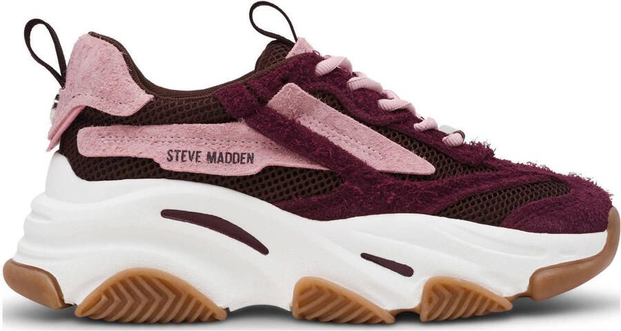 Steve Madden Possession-E chunky sneakers paars roze