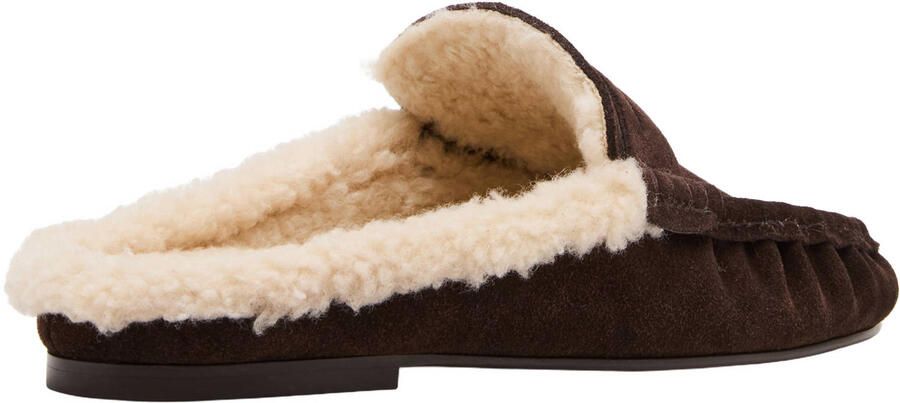 Steve Madden Rafe-F suède slippers donkerbruin - Foto 3