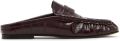 Steve Madden Rafe imitatieleren muiltjes bordeaux - Bordeaux