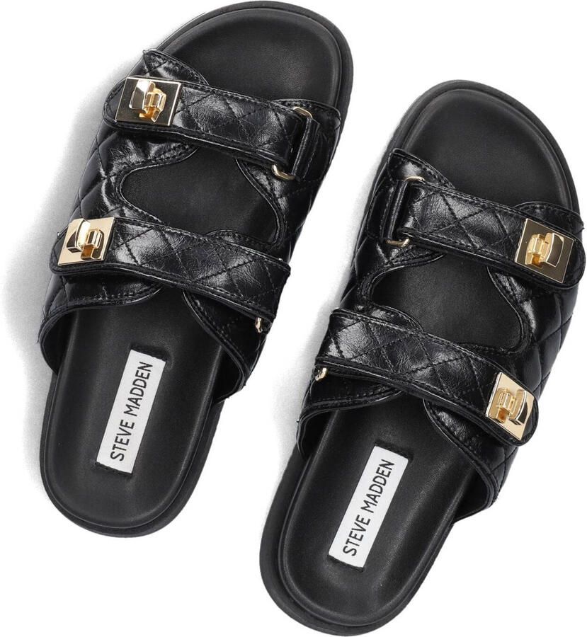 Steve Madden Zwarte Leren Pantoffels voor Vrouwen - Foto 3