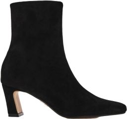 Steve Madden suède enkellaarzen met hak zwart