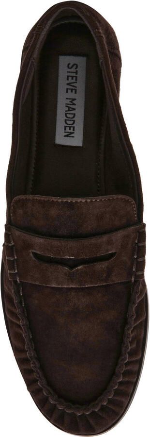 Steve Madden Muse Loafers Dames Instappers Bruin - Foto 8