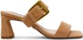Steve Madden Toriann suède muiltjes camel - Camel