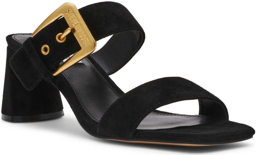 Steve Madden Toriann suède muiltjes zwart - Foto 2