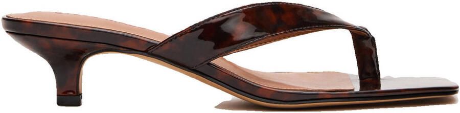 Steve Madden Tracie leren muiltjes bruin - Foto 6