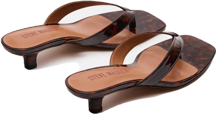 Steve Madden Tracie leren muiltjes bruin - Foto 8