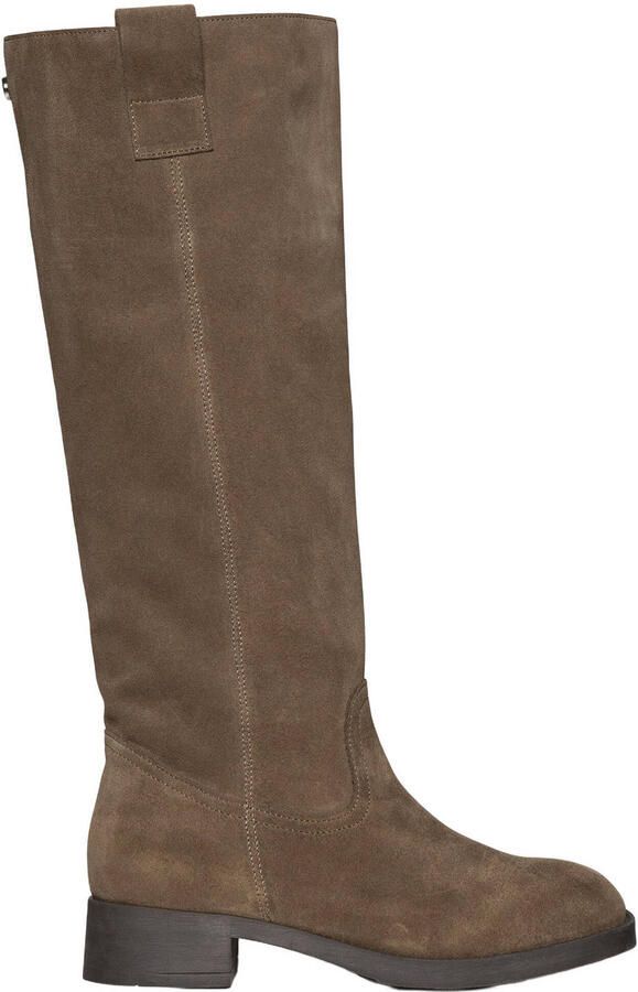 Steve Madden Zola suède laarzen taupe