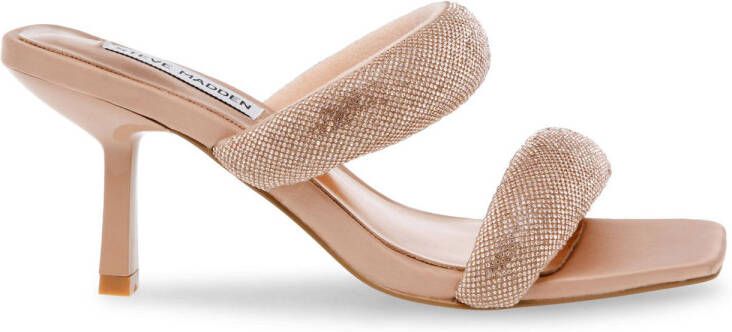 Steve Madden Top Notch muiltjes met strass rosé