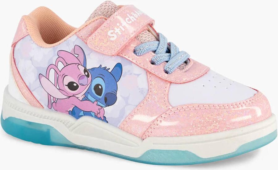 Stitch sneakers met lichtjes roze - Foto 3