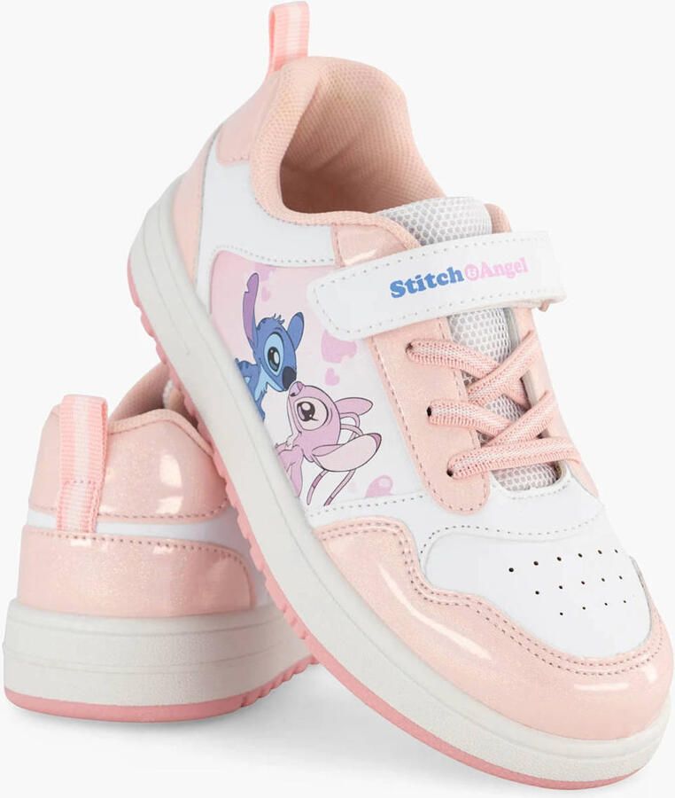 Stitch sneakers roze wit - Foto 2