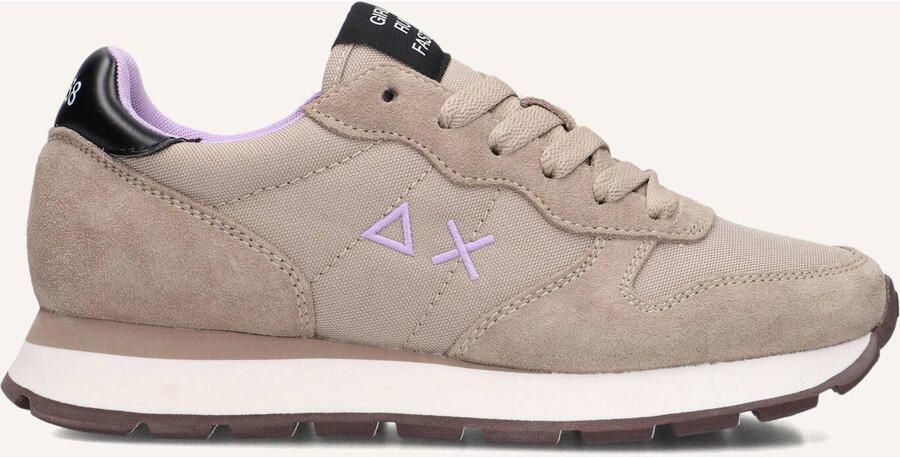 Sun68 Ally Solid Sneakers Dames Beige