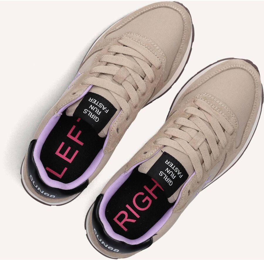Sun68 Ally Solid Sneakers Dames Beige - Foto 2