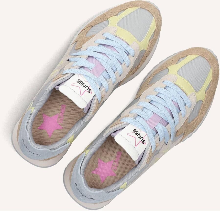 Sun68 Stargirl Sneakers Dames Beige - Foto 2