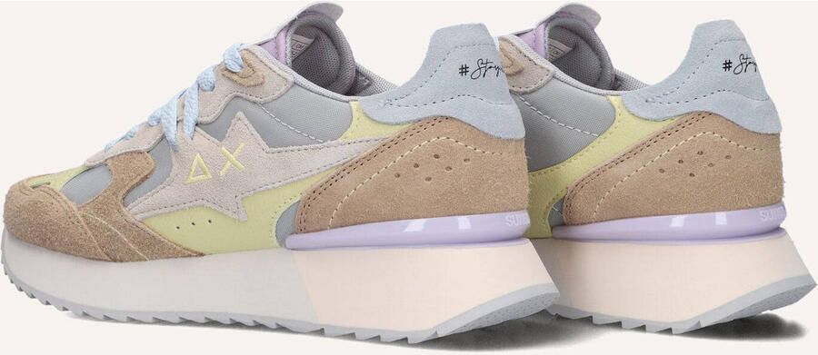 Sun68 Stargirl Sneakers Dames Beige - Foto 3
