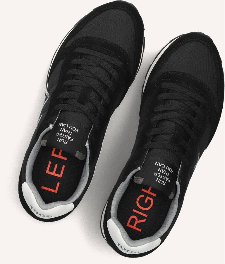 Sun68 Tom Solid Heren Sneakers Schoenen Zwart Z46101