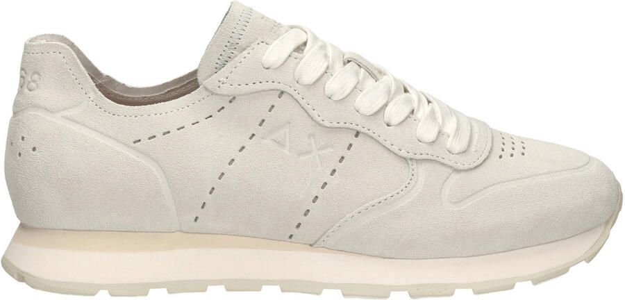 SUN68 Tom Raw Edge suède sneakers ecru