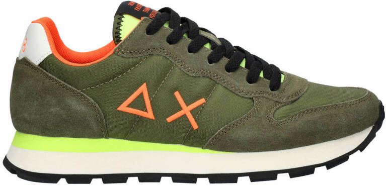 SUN68 Tom Fluo sneakers groen