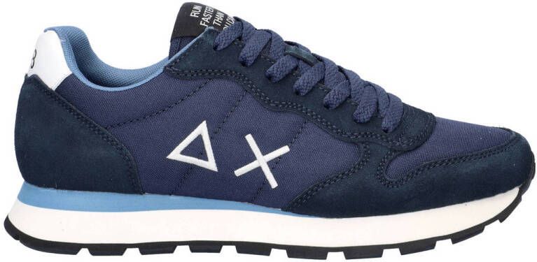 SUN68 Tom Solid sneakers donkerblauw