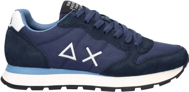 SUN68 Tom Solid sneakers donkerblauw