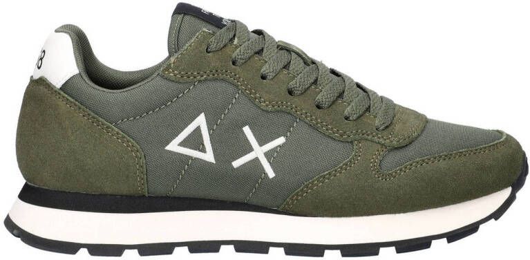 SUN68 Tom Solid sneakers donkergroen