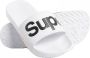 Superdry Sport Classic Superdry Pool Slide badslippers wit - Thumbnail 1