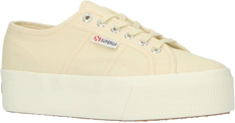Superga 2790 dames platform sneaker Beige