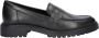 Tamaris chunky leren loafers zwart - Thumbnail 1