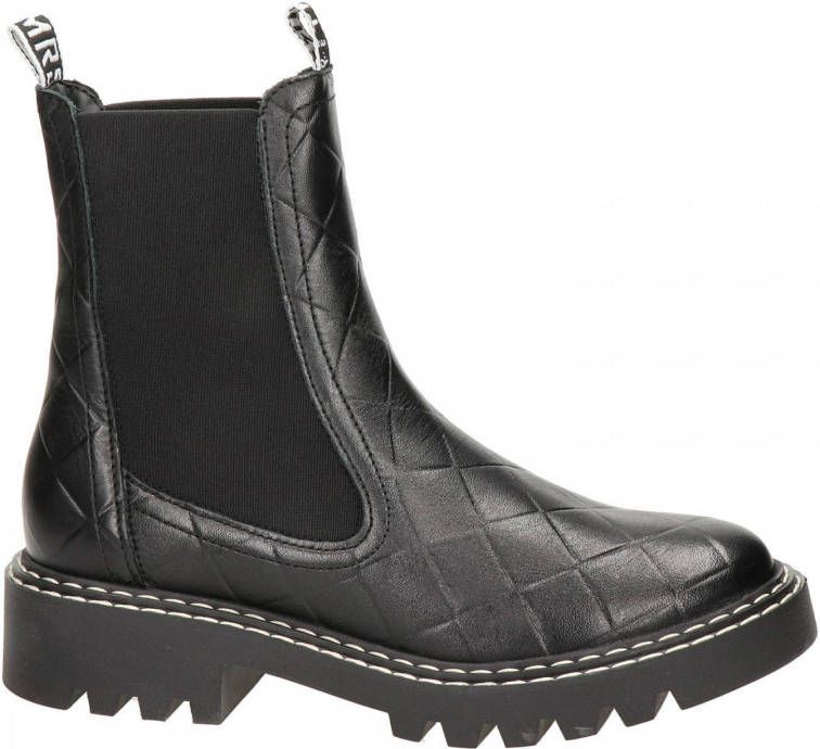 Tamaris leren chelsea boots zwart - Schoenen.nl