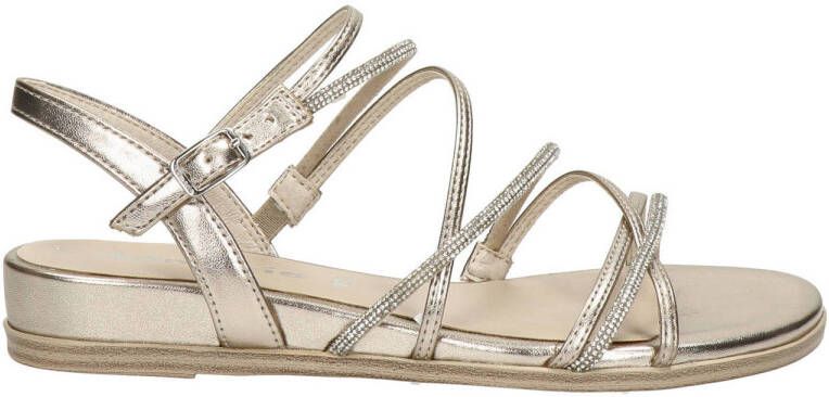 Tamaris sandalen goud