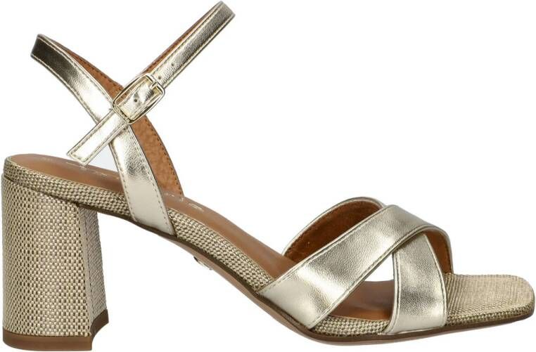 Tamaris sandalettes goud