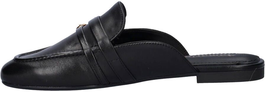Tamaris imitatieleren slippers zwart - Foto 3